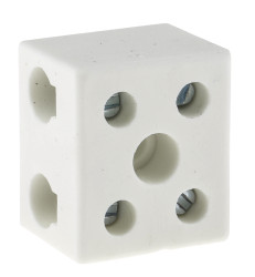 Złącze wtykowe do druku 2-żyłowe RS PRO rozmiar żyły 6 AWG Wkręcane Ceramiczne