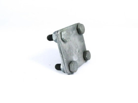 Złącze krzyżowe bednarka-bednarka, 4xM8, ocynk ogniowy