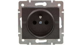 Logi Gniazdo Pojedyncze Ochrona Styków Śrubowy Grafit 16A 250V 021250141 25267