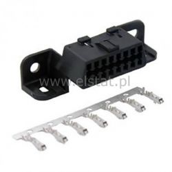 Gniazdo OBD2 z pinami do obudowy