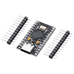 AZ-ProMicro-Board ATMEGA32U4 5V/16MHZ Development Board Microcontroller Module with Bootloader IDE Development Board with 2 Row