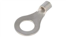 Końcówka Oczkowa M6 1.25÷2Mm2 Zaciskana Do Kabla Nieizolowana Miedziana 322733