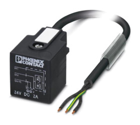 Przewód czujnik-siłownik Złącze A DIN 43650 Form A liczba rdzeni 3 długość 10m Rodzaj A Męskie