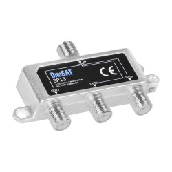 Rozgałęźnik antenowy F:SAT 3way power pass SP13 DigiSat / 77-216