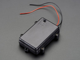 Adafruit Waterproof 3xAA Battery Holder with On/Off Switch