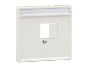 MERTEN D-LIFE Płytka czołowa uniwersalna biały polarny MTN297819 SCHNEIDER ELECTRIC