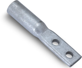 Uninsulated rectangular contact tab with hole, 100-125 mm², 8.3 mm, M8, 277143-1