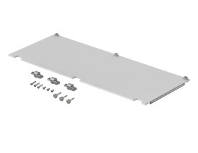 Bopla TF/M 363-EMV-K (86863037) - panel składany EMC przedni 3U/6U od frontu z anodowanego aluminium , od tyłu nieanodowanego (c
