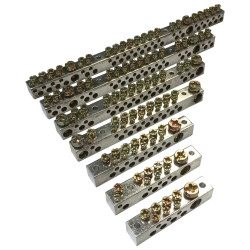 Szyna prądowa, nVent ERICO Neutralny podwójny pasek magistrali