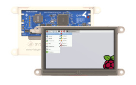 Kolorowy wyświetlacz LCD 4.3cal TFT 480 x 272pikseli SPI I/F Tak 4D Systems