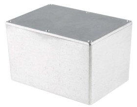 Obudowa ekranowana Srebrny, 171.9 x 120.9 x 106mm, RS PRO