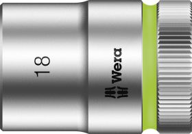 Wera 8790 HMC 05003609001 zewnętrzny sześciokąt Nasadka 18 mm 1/2" (12.5 mm)