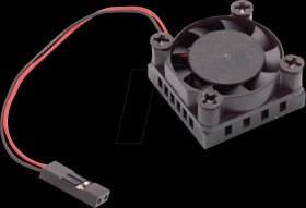 Raspberry Pi - Fan/heatsink 25x25x13mm, Dupon