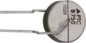 PTC thermistor, 25 Ω, 120 °C, ±25 %, radial, B59750B0120A070