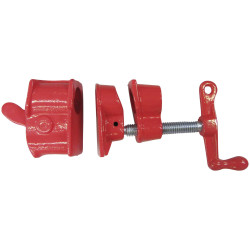 Br&#xFC;der Mannesmann M911 Endless C-clamp Adjustable with 3/4&quot; Pipe Use