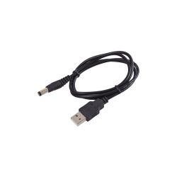 kabel USB.A wtyk - DC 5,5/2,1mm wtyk 1,5m