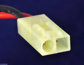 Pololu Mini Tamiya Plug with 10cm Leads, Male