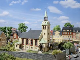 Kościół Bornichen Zestaw do złożenia Auhagen 12229 H0, TT 1 szt.