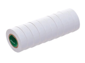 Taśma izolacyjna 19mmx20m biała STALCO /10szt./ S-38720