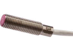 Czujnik indukcyjny M8x1 dł: 30mm zabudowany Sn: 2mm 0-140stC złącze M12 3m Politetrafluoroetylen IP50 IB086050