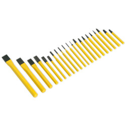 Siegen S0805 Punch and Chisel Set 21pc