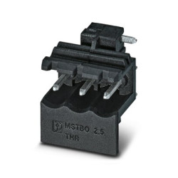 Listwa stykowa PCB 3-pinowe MSTBO raster: 5 mm 1-rzędowe Phoenix Contact Otwór przelotowy32 V W osłonie