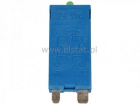 Moduł LED + zabezpieczenie 24VDC F 99.01.9.024