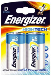 bateria alkaliczna Energizer Hightech LR20/D (blister) - 2 sztuki