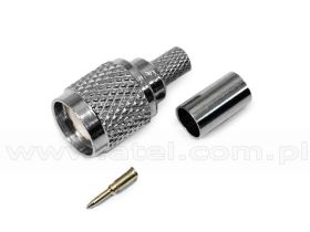 Wtyk TNC zaciskany na przewód H155