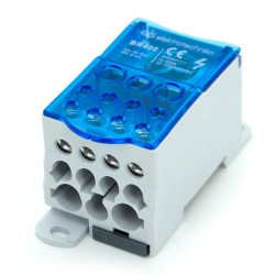 Blok rozdzielczy mostek na szynę TH 400A ELS Elektrotechnika BR400