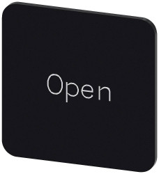 Tabliczka opisowa Siemens 3SU1900-0AF16-0DW0 (S x W) 22 mm x 22 mm Open 10 szt.