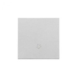 Simon 55 Klawisz pojedynczy z piktogramem dzwonek do: SP1M Aluminium mat TKWD1/143