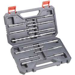 kwb 240280 Hammer Drill Bit set 12-piece 40Cr steel SDS-Plus