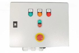 Układ styczników gwiazda-trójkąt 55kW IP54 w szafce 400x600x250 sterowanie 230V UGT 55KW IP54