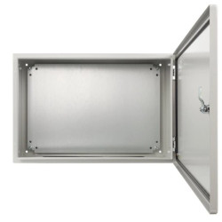 Hermetyczna obudowa metalowa AWOH604020 IP66 z płytą montażową