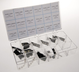 Zestaw rezystorów, seria: H-815, Montaż powierzchniowy, l. elementów: 9, 10 Ω → 2MΩ, ±2