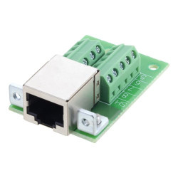Złącze Ethernet Męski Złącze RJ45 Kabel L-Com Poziomy