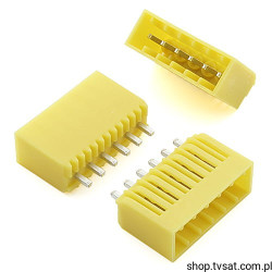 342706 Connector 6 Pins Vertic SIL6 AMP