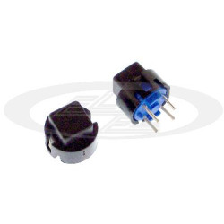 przełącznik D6C90 HT przycisk chwilowy SPST czarny ITT CANNON