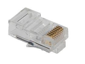 Złącze RJ45 Męski Złącze RJ45 Montaż na kablu Cat5e MH Connectors, proste, 8P8C-żyłowe