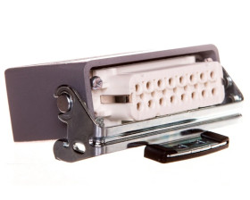 Zestaw kompletny 16+PE stykowy żeński /obudowa gniazda + wkład/ EPIC KIT H-A 16 BS TBF-LB M20 75009634