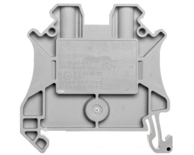 Złączka szynowa 2-przewodowa 4mm2 szara NSYTRV42