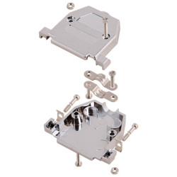 Encitech 2360-0105-04 D-Sub Housing 37 Pins Plastic 180&#xB0; Metallic