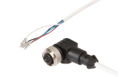 Złącze Kablowe M12 Żeńskie Kątowe 4Pin Druga Końcówka Niezarobiona 4X0,34Mm...