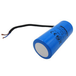 Kond. rozr. 60uF 320V NEPOWER Kondensator Rozruchowy CD60 z kablami