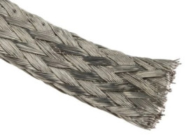 Przewód pleciony miedziany 7,5 mm² CSA 63 A, 25m RS PRO