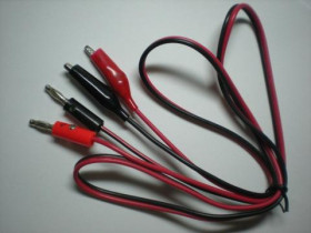 KABLE POMIAROWE DO MIERNIKA Z KROKODYL.