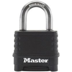 Master Lock M178EURD Excell&#x2122; 4-Digit Black Finish Combination 50mm Padlock