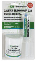 AG220 Zalewa silikonowa 021 dwuskładnikowa 100g + 10g - kolor biały