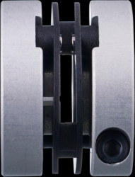 Spring disk clutch, D=30 / L=22 mm, Id1 10 mm, Id2 10 mm for sensors, E60118